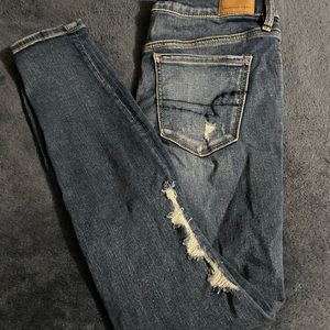 AE medium wash jeans